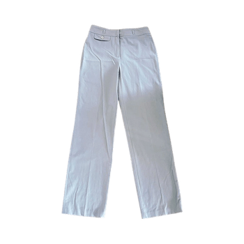 Vintage beige straight trousers