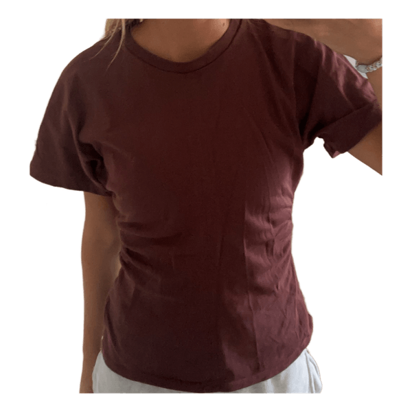 Vinrød tshirt