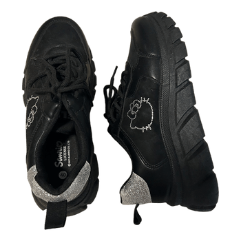 Black Hello Kitty sneakers