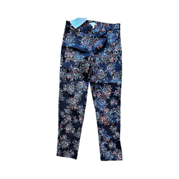 Melnas rakstainas bikses H&M