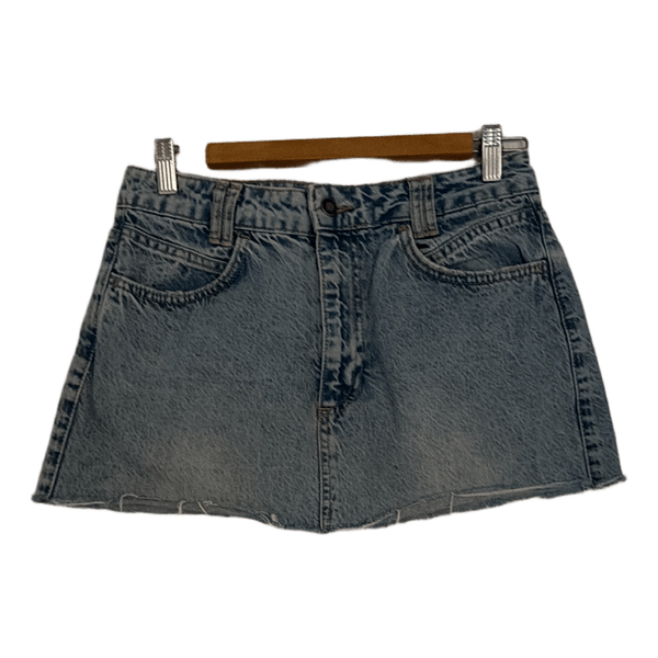 Denimnederdel