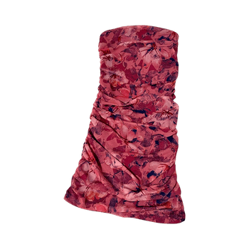 Ruched floral mini dress