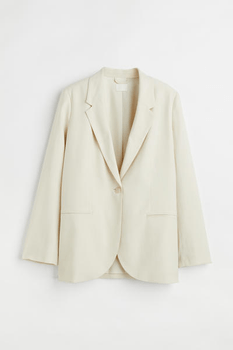 Lyocell blend blazer