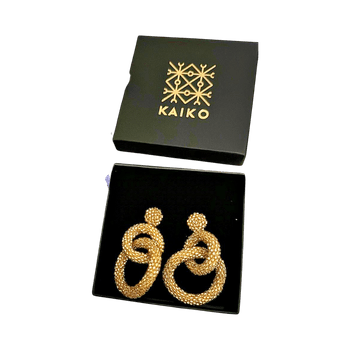 Kaiko - gold korvakorut  