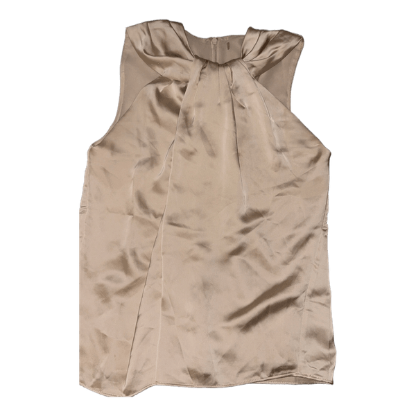 Beige satiininen toppi