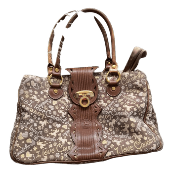 Cavalinho brown patterned handbag