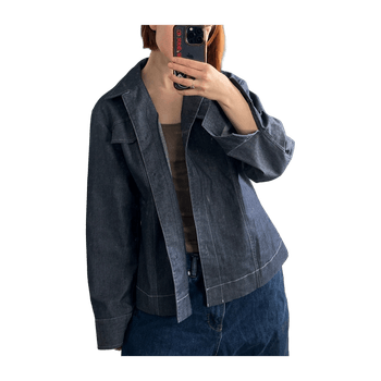 Vintage denim coat