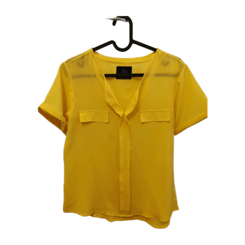 Plains & prints blouse
