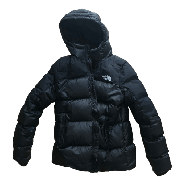 Sort The North Face dunjakke
