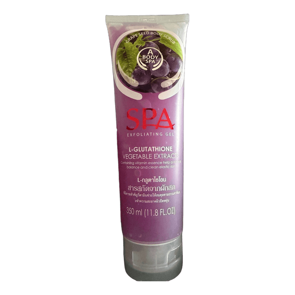 Grape seed body scrub
