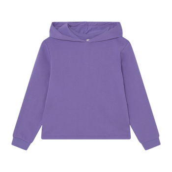 Purple college sweater