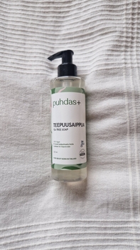 Puhdas+ teepuusaippua uusi