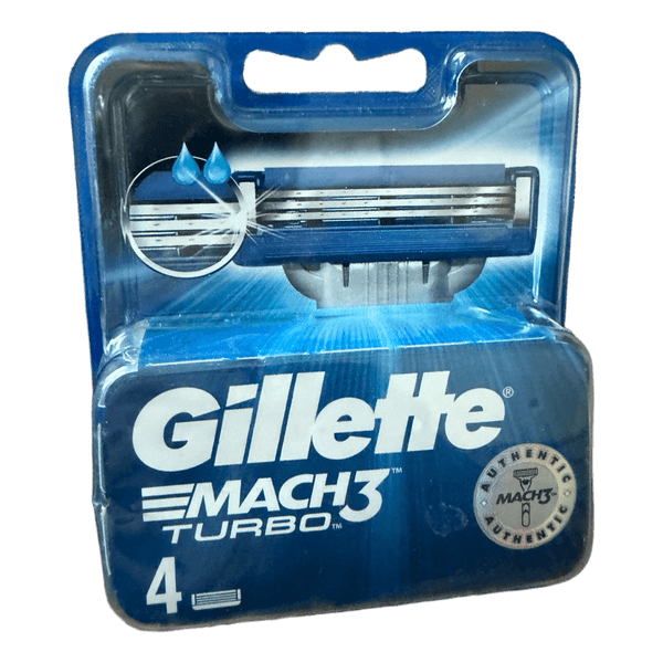 Gillette Mach3 Turbo peiliukai