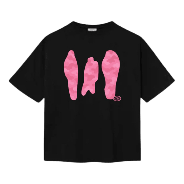 radiation tee pink camo