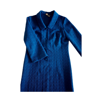 VINTAGE structured mid-lenght dress