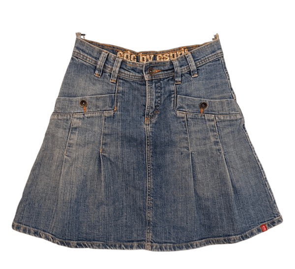 Vintage denimnederdel