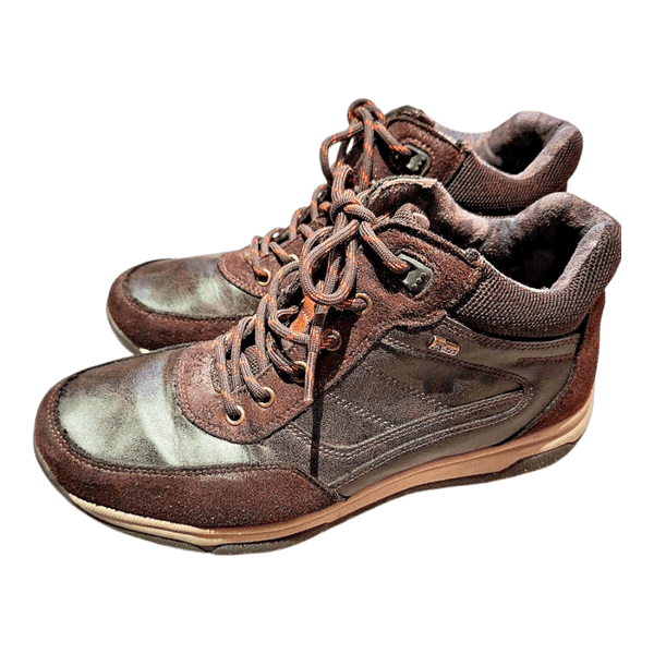 Ruskeat Gore-Tex nauhakengät