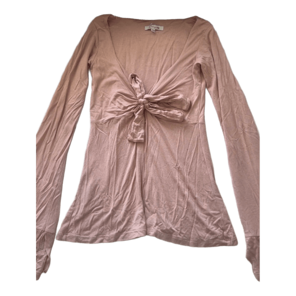 Pink long sleeved top