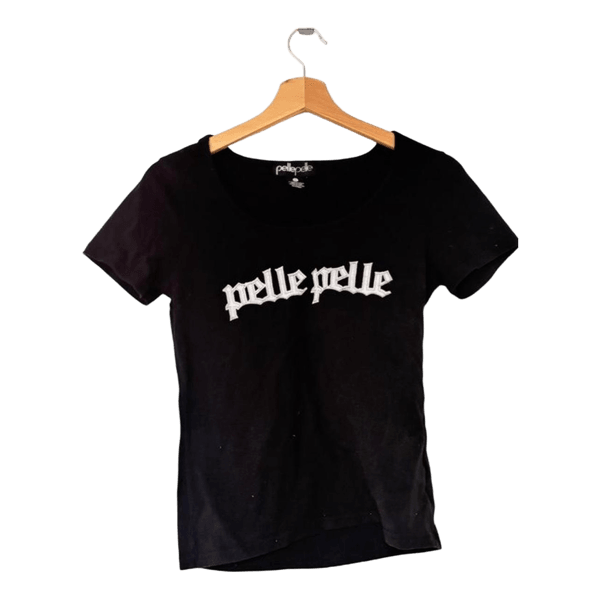 Schwarzes Pelle Pelle t-shirt