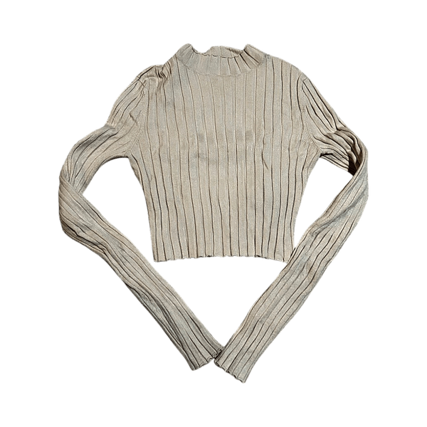 Beige poolopusero