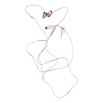 JBL white wired earphones
