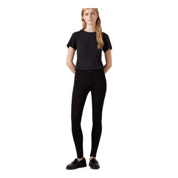 Levi's 710 Super Skinny Black Stretch Jeans Womens W29 EU38 Skinny Fit