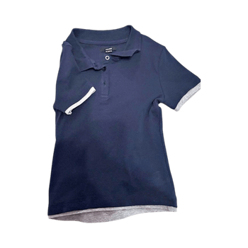 House navy polo shirt