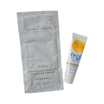 Face sunscreen SPF50+