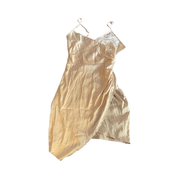 Beige satiinityylinen
