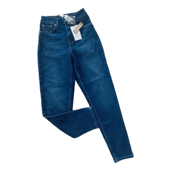 Blue denim jeans