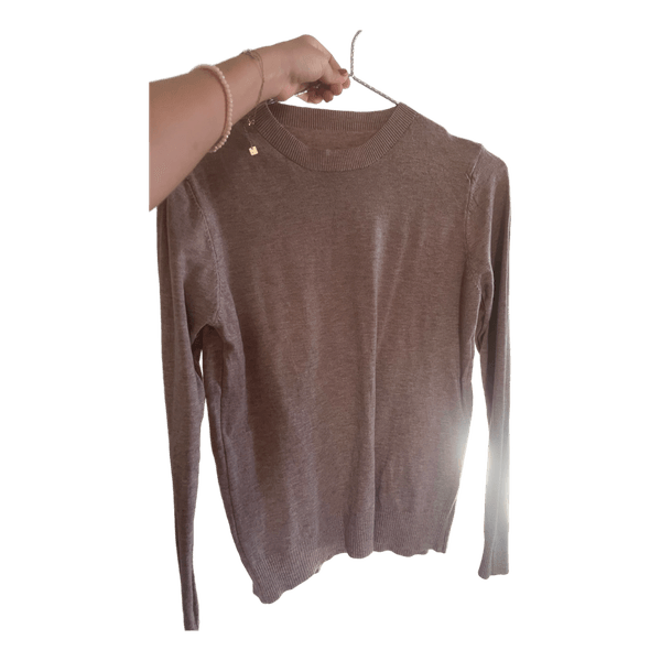 beige strik