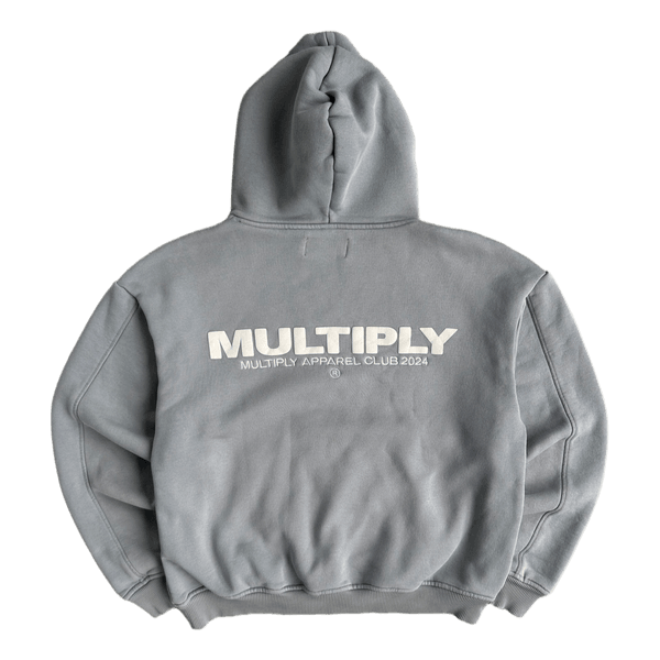 Harmaa Multiply huppari