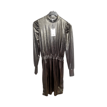 Khaki Jake*s Metallic Dress