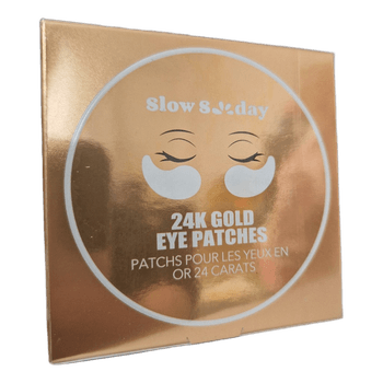 Slow Sunday gold eye patches