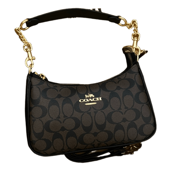 Coach monogram shoulder bag