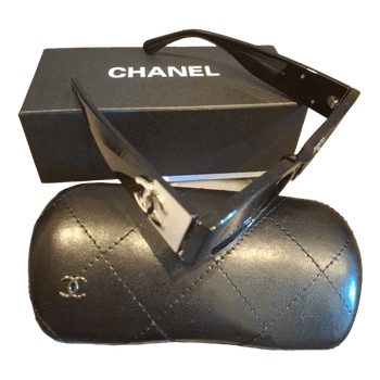 Chanel black sunglasses
