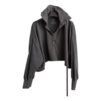 Harmaa Bo&Tee collegepaita