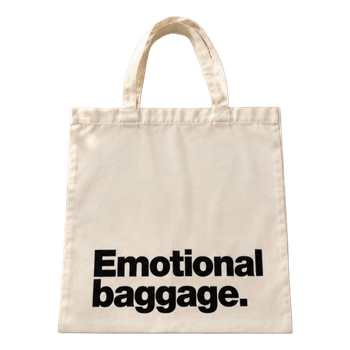Cream canvas tote bag
