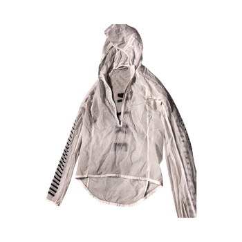 Niken valkoinen kevyt huppari