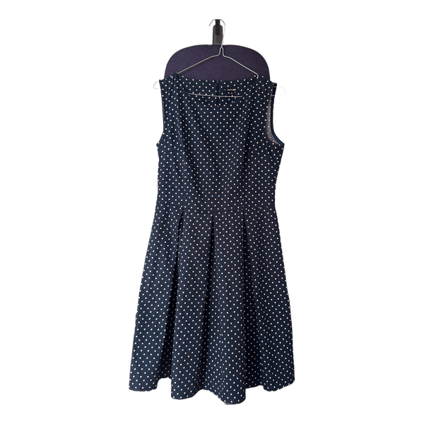 Mia&Leela Polka Dot Skater Dress with Pockets EU 40