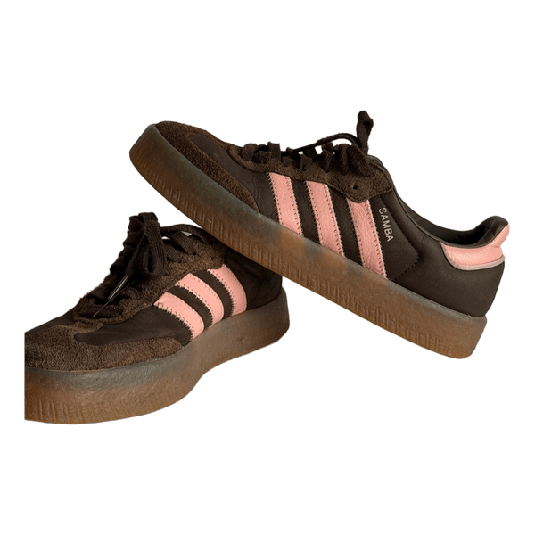 Adidas samba’s brown and pink