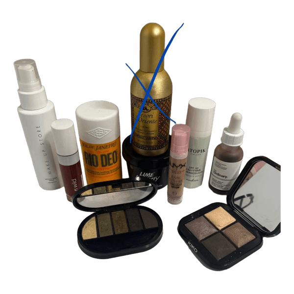 Cosmetics and skincare bundle