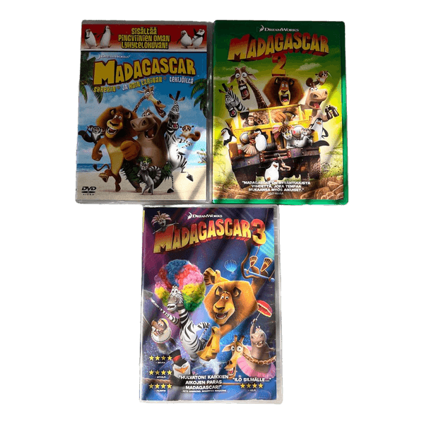 Madagascar DVD-elokuvakokoelma