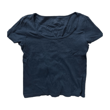 Brandy Melville Navy Blue Top