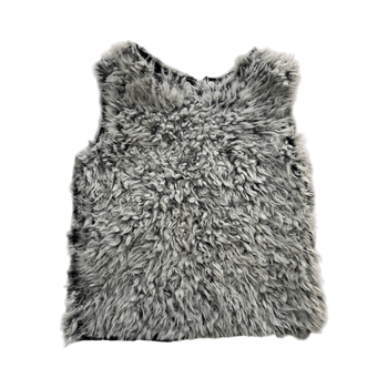 Faux fur vest