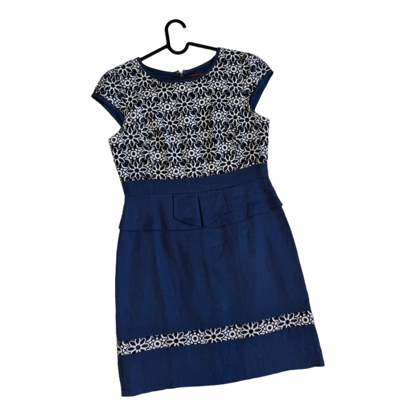 Derhy navy blue dress