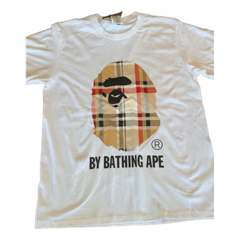 A bathing ape t-shirt Bape x Burberry