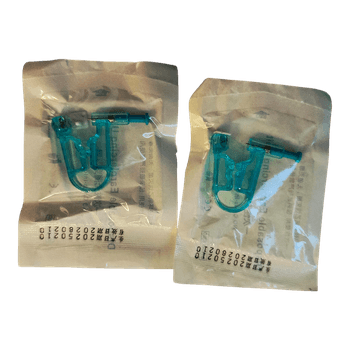 Disposable ear piercing units