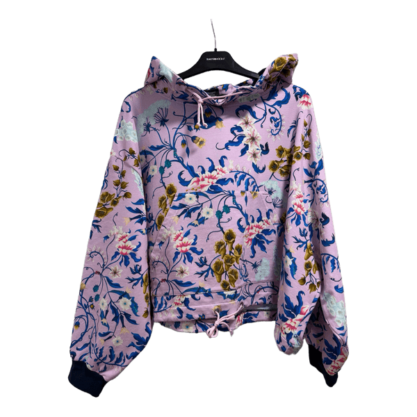 Jatuli Yolandi Crop Hoodie, Deadly Gardens, vaaleanpunainen, one size