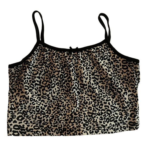 Leopard print tank top